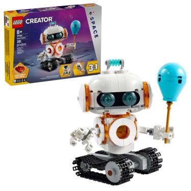 Imagem de CREATOR 3 EM 1 LEGO ROBÔ ESPACIAL 281 PEÇAS 4111131164
