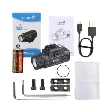 Imagem de Lanterna Tática Compacta De 1050 Lúmens Trustfire GM05 Com Liberação R