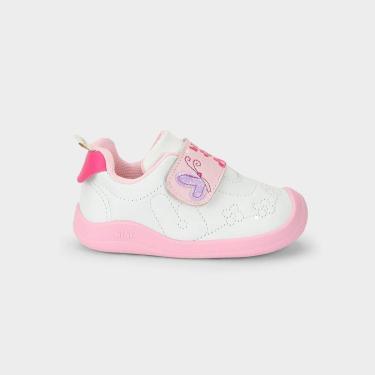 Imagem de Tênis Infantil Bibi Fisioflex 5.0 Branco de Borboleta-Feminino