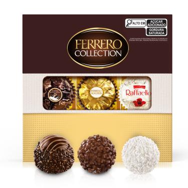 Imagem de Bombom Sortido Ferrero Collection 77g 7 Unidades Caixa Premium