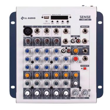 Imagem de Mesa De Som Mixer Sense 602 Com 6 Canais Ll Audio