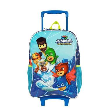 Imagem de Mochilete Grande PJ Masks Power Heroes - Colorido - Sestini, Colorido
