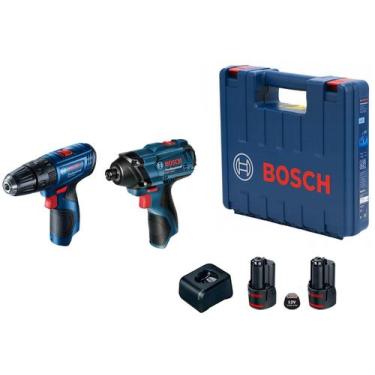 Imagem de Combo Parafusadeira /Furadeira Bateria Gsb /Gdr 120-LI Bosch - BOSCH M