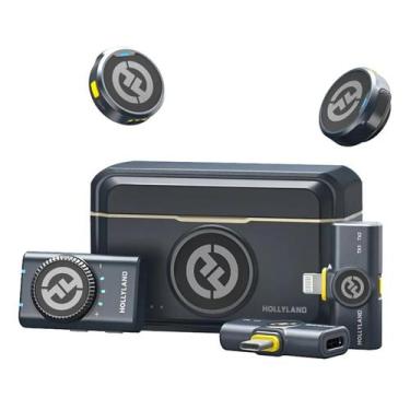 Imagem de Microfone Hollyland Lark M2 Duo Combo 2 Pessoas Usb-C