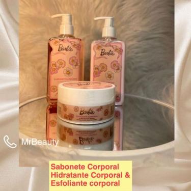 Imagem de Kit Fenzza Barbie  Limpeza Facial e Corporal  Pele Limpa, Macia e Perf