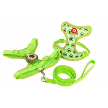 Imagem de Coleira para Cachorro, Guia Peitoral Ajustável, Reforçada, Estilo, Fil