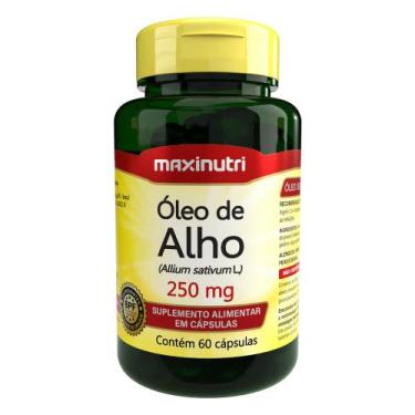 Imagem de Oleo de Alho 250mg 60 Capsulas Maxinutri