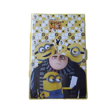 Imagem de Maleta de Desenho Escolar Smart Tech Pasta Estojo Escolar Minions Gru 80 Peças para Des...