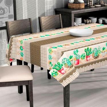 Imagem de Toalha De Mesa Térmica Impermeável Cozinha Girassol - Gisan Decor, 1.3