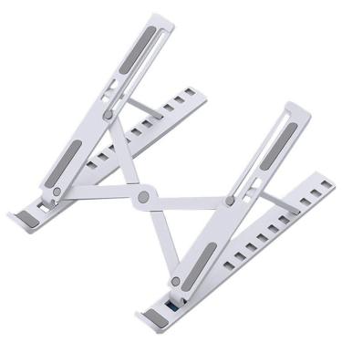 Imagem de Suporte para Notebook Compacto Articulado com Altura Ajustável de 2 e 55 a 8 Dobrável P...