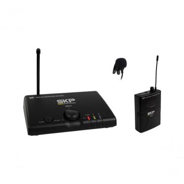 Imagem de Microfone sem Fio de Lapela Mini-III com Distância Máxima de Operação 50M UHF Bivolt pa...
