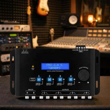 Imagem de 2x Processador Digital 4 Vias Som Automotivo Crossover - Congratulatio