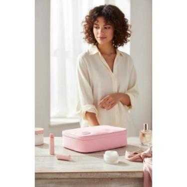 Imagem de Estojo Escolar Box Grande Rosa  Organização e Estilo - Congratulations