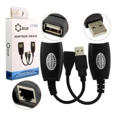 Imagem de Extensor Usb Via Cabo de Rede ate 45Mts - FLV