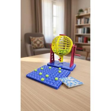 Imagem de 2x BINGO DIVERTIDO: 24 Cartelas, 90 Bolinhas Coloridas com S - Congrat