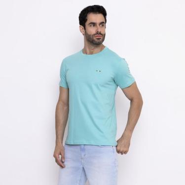 Imagem de Camiseta Masculina Básica FMF com Bordado Algodão Premium Itália-Masculino