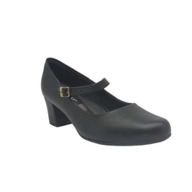 Imagem de Sapato Feminino Boneca Uniforme Salto Médio Piccadilly 110163-Feminino