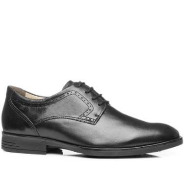 Imagem de Sapato Social Pegada Masculino em Couro Preto 126901-01-Masculino