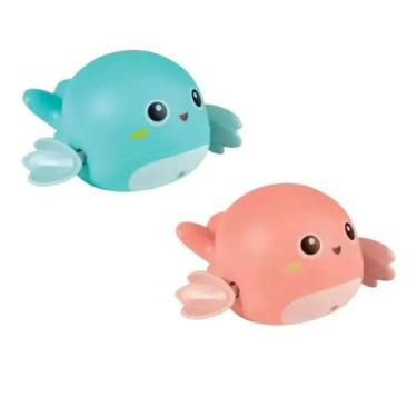 Imagem de Brinquedo de Banho Buba Baleia Infantil, Rosa