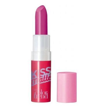 Imagem de Batom Kiss Matte Color Trend Cor Rosa Bikini 3,6g Avon