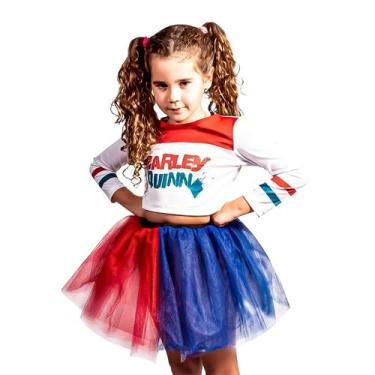 Imagem de Fantasia Infantil Arlequina Original  P-m-g - Super Magia, M