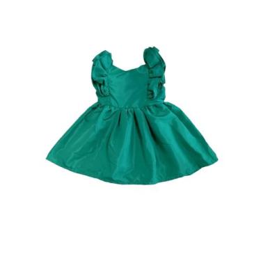 Imagem de Vestido Infantil Menina Festa Natal Ano Novo Blogueirinha - Belos e Be