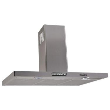 Imagem de Coifa De Parede 90cm Retangular Duto Slim Inox 110v - Nardelli, 110V