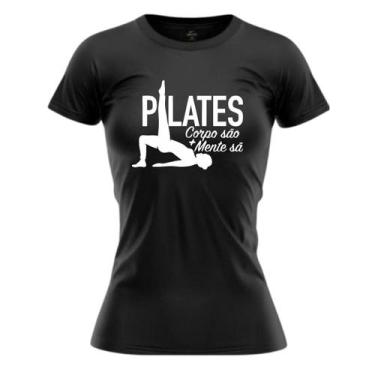 Imagem de Camiseta Feminina Blusa Baby Look Malha Dry Fit Pilates Fria - CRIEL, 