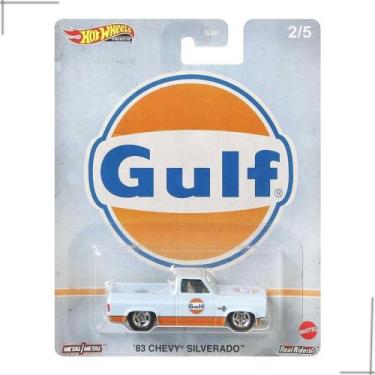 Imagem de Hot Wheels Chevy Silverado 83 Gulf Dash Fuel - Mattel