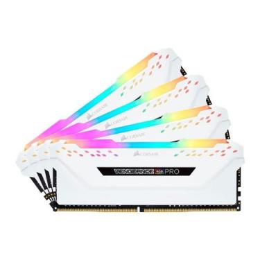 Imagem de Memória RAM Para Desktop 32GB Corsair Vengeance PRO RGB 4x8GB DDR4 320