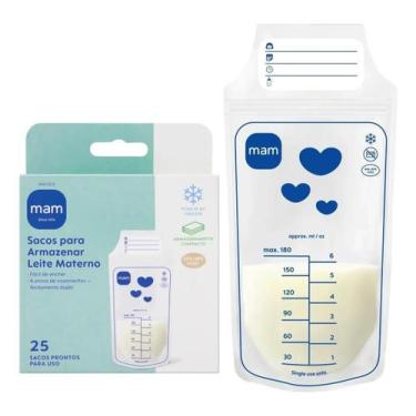 Imagem de Sacos Plásticos para Armazenamento de Leite - MAM