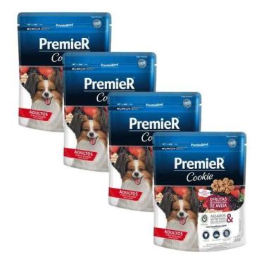 Imagem de Kit 4x premier cookie frutas vermelhas ad 250g