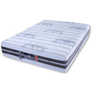 Imagem de Colchão King Castor Silver Star Air Double Face Tecnopedic 193x203x34,