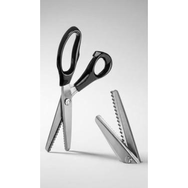 Imagem de Tesoura De Corte Zig Zag Profissional 23,5cm - Congratulations Store