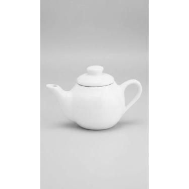 Imagem de Mini Bule Porcelana Branca 250ml Café Chá Pequeno - Congratulations St