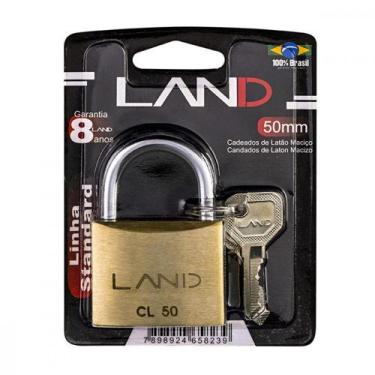 Imagem de Cadeado Land 50Mm Blister 2545