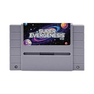 Imagem de Cartão TF De 8GB Super EVERGENESIS 3000 Em 1, Cartão De Jogo SFC OS V1
