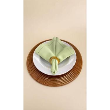 Imagem de Kit 6 Guardanapos 40x40cm Poliéster Corte Laser - Congratulations Stor