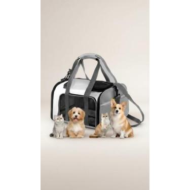 Imagem de Bolsa Transporte Pet Cães Gatos Viagem Cabine Avião - Congratulations 