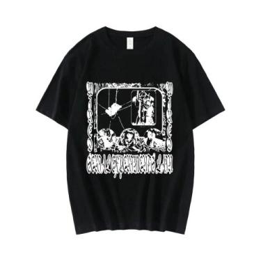 Imagem de Camiseta Gráfica Unissex Do Anime Serial Experiments Lain, Iwakura Man