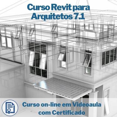 Imagem de Curso on-line em videoaula de Revit para Arquitetos 7.1 com Certificado