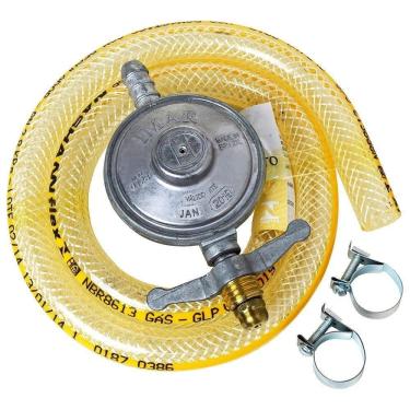 Imagem de Regulador para Gás Imar 0728/02 Médio 1Kg/H com Mangueira 80cm