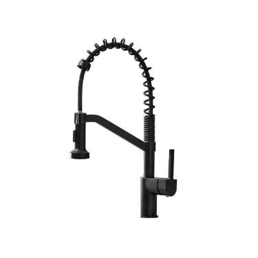 Imagem de Torneira Monocomando Gourmet 1 Saída Europa - Preto