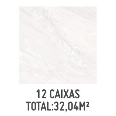 Imagem de Kit 12 Caixas de Porcelanato REF P62/4061 61,8x61,8cm com 2,67m²