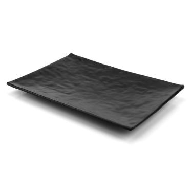 Imagem de Travessa Sushi Sashimi Retangular - Melamina 100% Profissional - Preto
