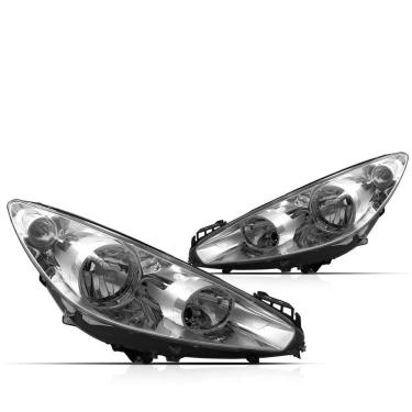 Imagem de Farol Peugeot 308 12 13 14 2015 2016 2017 Manual C/ Soquete