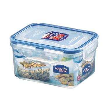 Imagem de Pote Hermético 4 Travas linha Classic - Lock&Lock - 470ml Cor: Azul