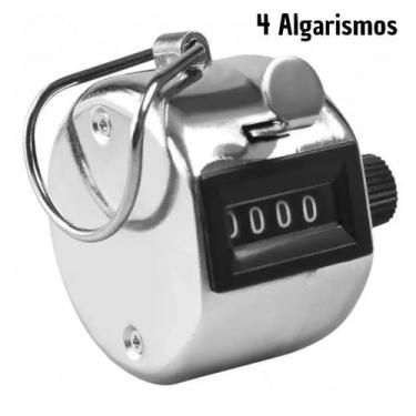 Imagem de Contador De Estatística Numérico Manual 4 Algarismos 8Ql - Eda