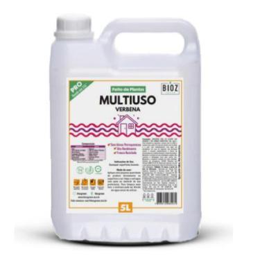 Imagem de Kit 2X: Multiuso Limpeza Biodegradável Verbena Bioz Green 5L