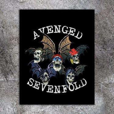 Imagem de Placa Decorativa Música Avenged Sevenfold